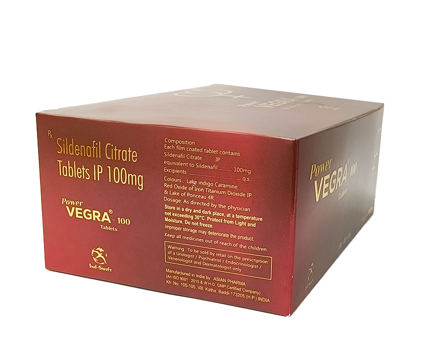 Sildenafil Citrate 100mg
