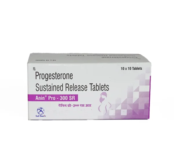 Anin Pro-300 SR Tablet – 300 mg Natural Micronized Progesterone by Ind-Swift