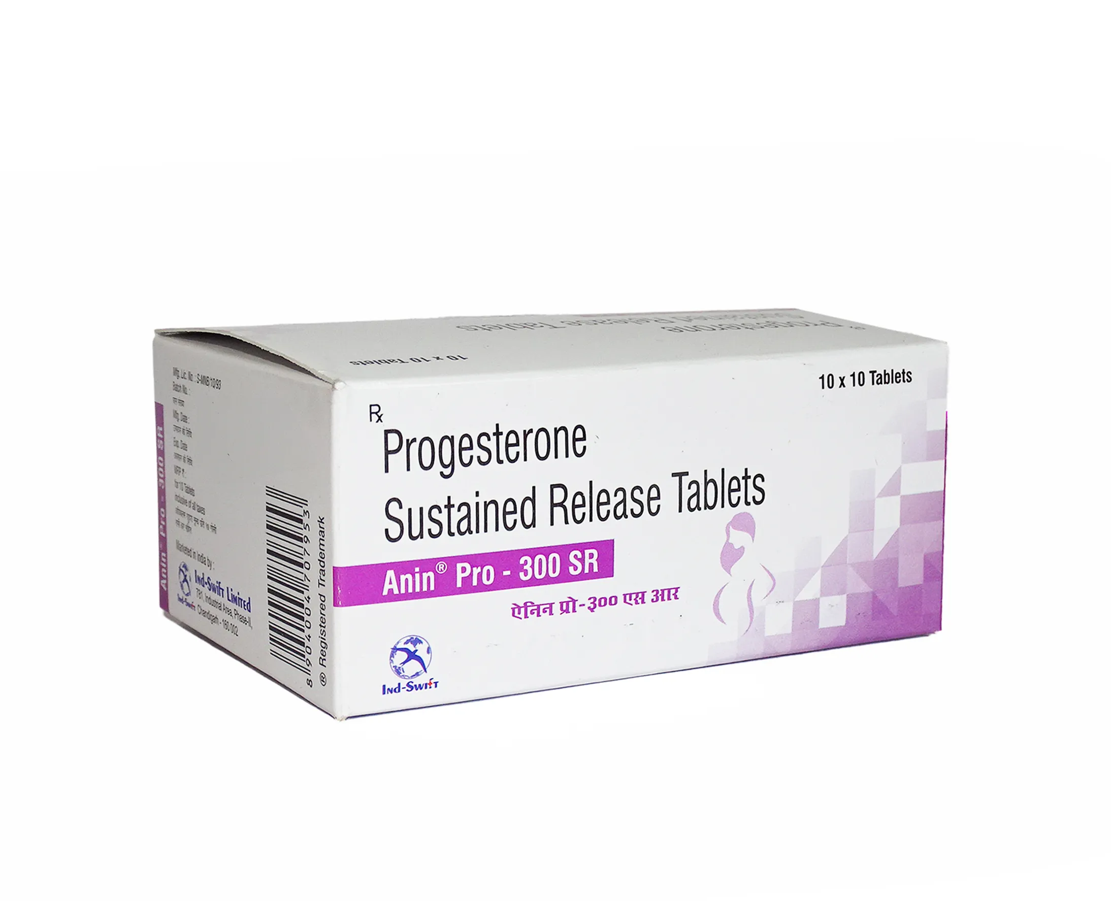 Anin Pro-300 SR Tablet – 300 mg Natural Micronized Progesterone by Ind-Swift