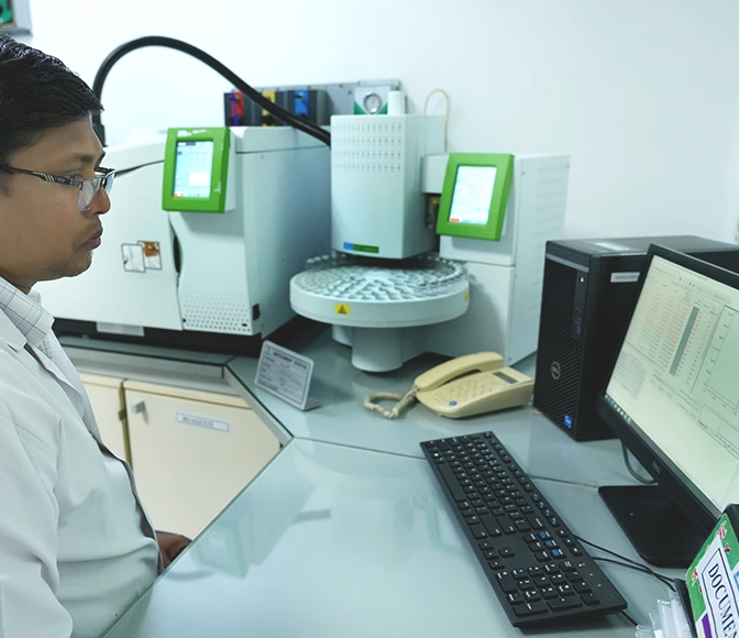 Quality Control Section - Ind Swift Group