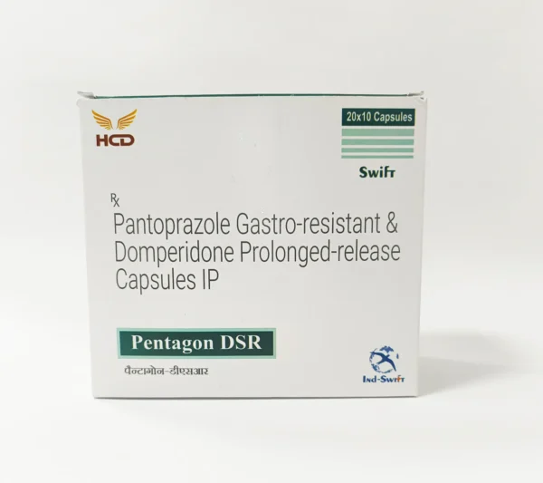 Pantoprazole and Domperidone Capsules – Pentagon DSR