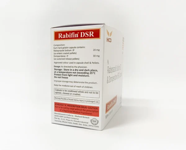 Rabeprazole and Domperidone Capsules – Rabifin DSR