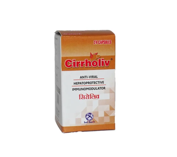 Cirrholiv Capsules – Ayurvedic Formula for Jaundice, Fatty Liver & NASH