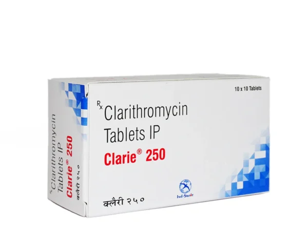 Clarie 250 Tablet – Clarithromycin 250 mg for Bacterial Infections