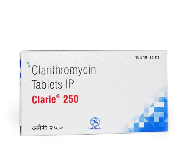 Clarie 250 Tablet – Clarithromycin 250 mg for Bacterial Infections