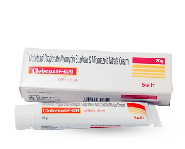 Clobetasol Neomycin Miconazole Cream – Clobenate GM 20gm