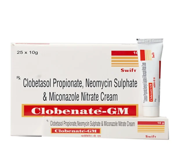Clobetasol Neomycin Miconazole Cream – Clobenate GM