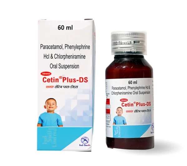 Cough and Cold Syrup – Advance Cetin Plus DS