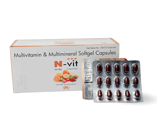 Multivitamin and Mineral Capsules – N Vit Cap