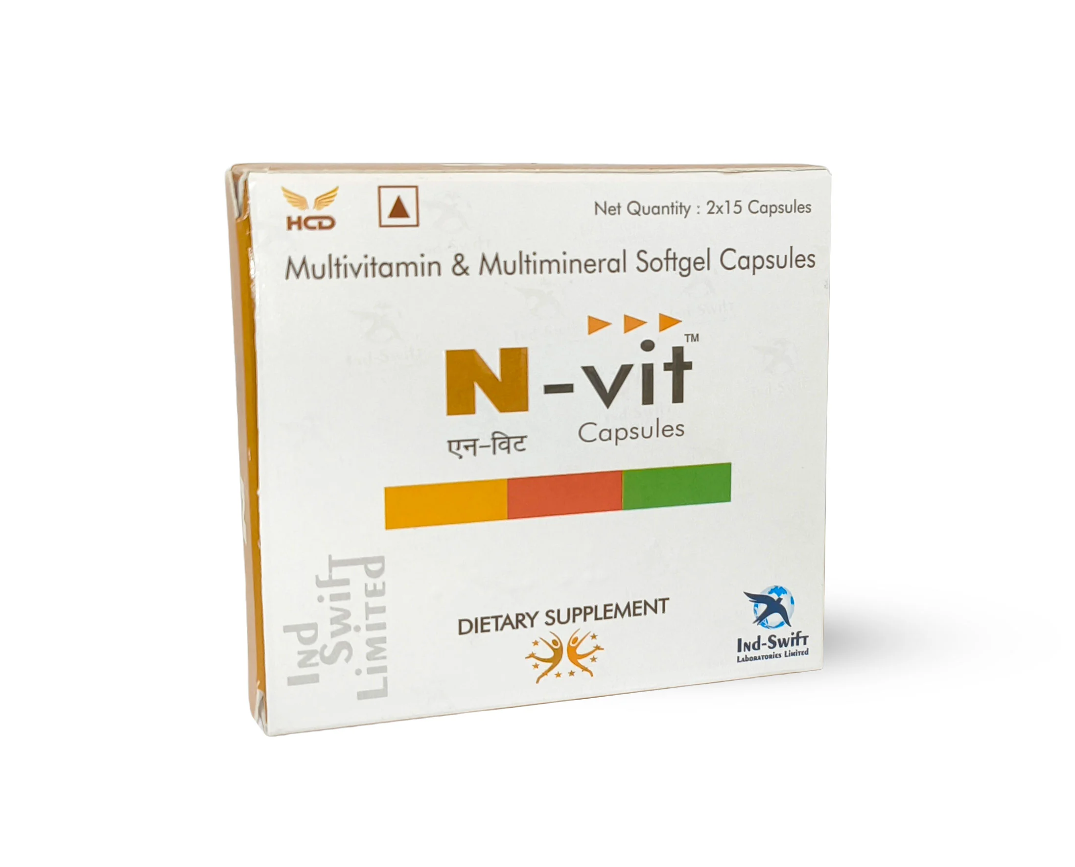 N Vit Cab multivitamin softgel capsules pack for daily energy and immunity support