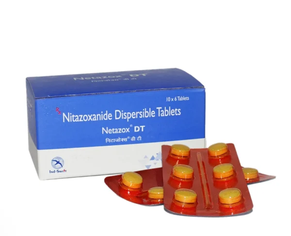 Netazox Netazox-200 DT | Nitazoxanide 200 mg Tablet