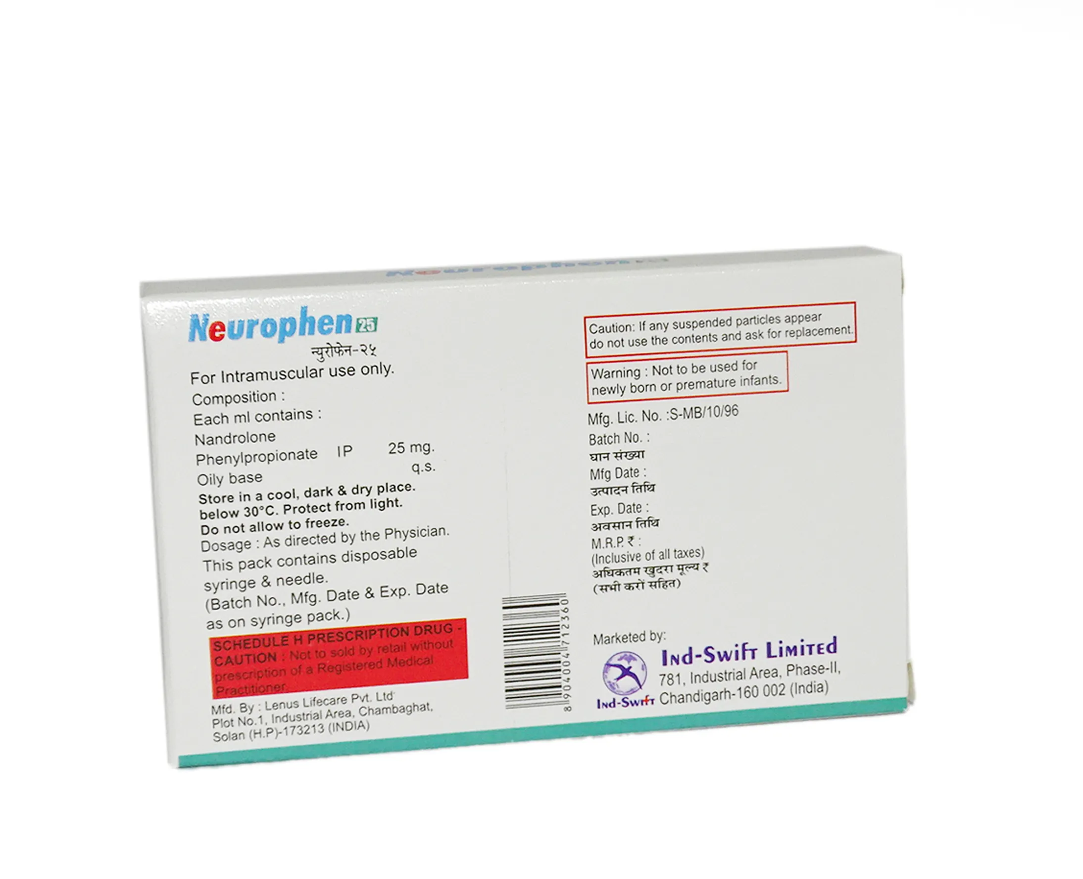 Neurophen®-25 Inj - Image 2