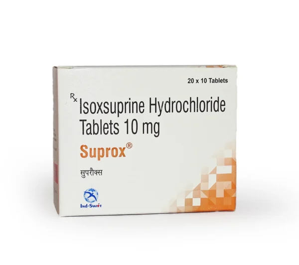 Suprox Tablet – Isoxsuprine 10 mg for Premature Labor Management