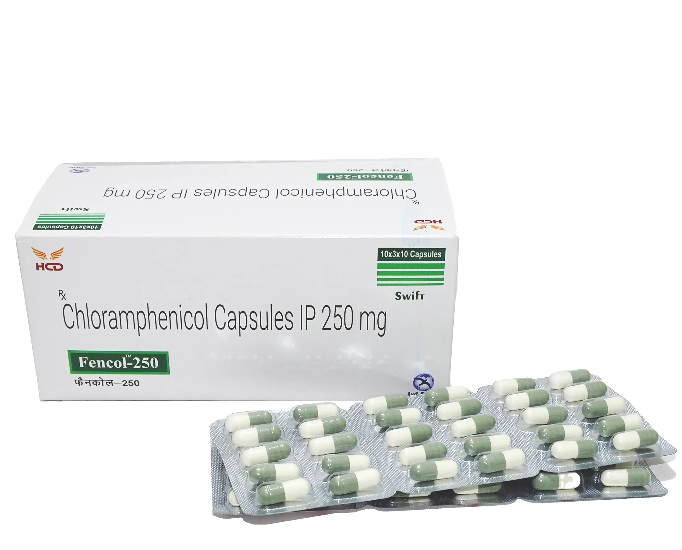 Fencol®-250 – Chloramphenicol 250mg Capsules