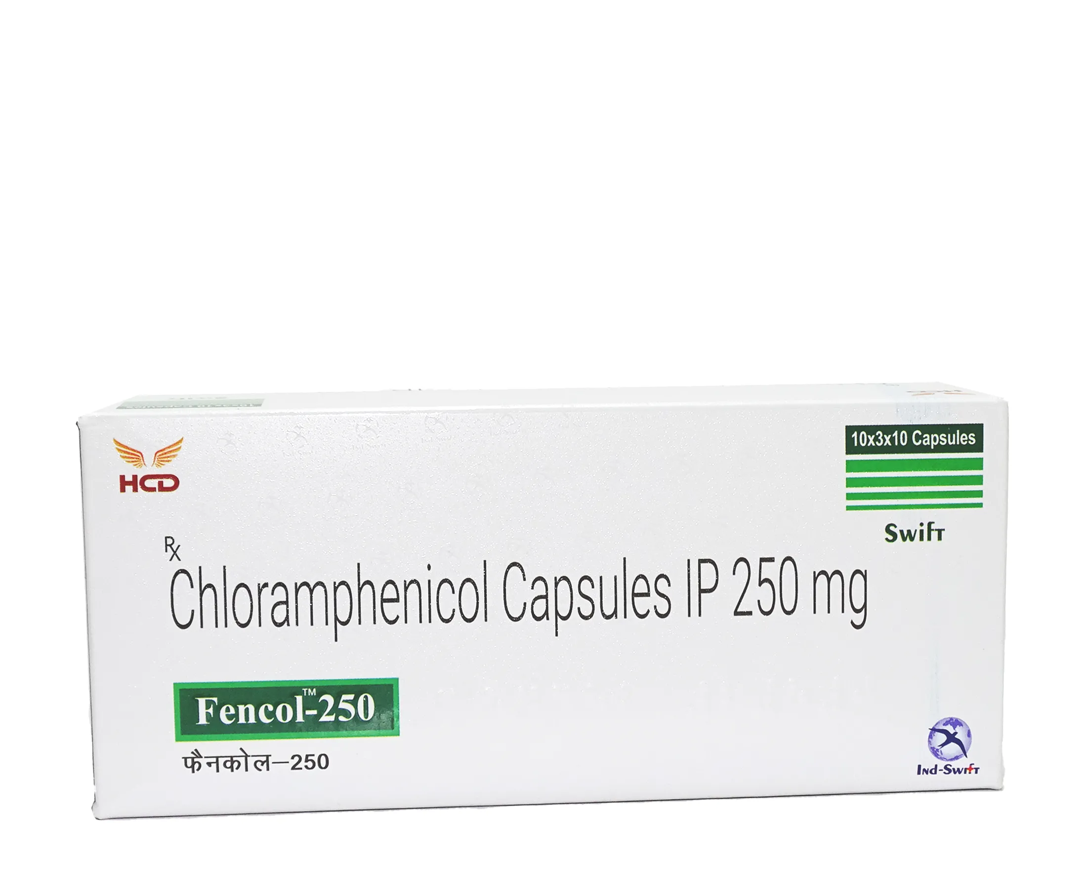 Fencol®-250 – Chloramphenicol 250mg Capsules
