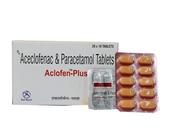 Aclofen Plus Tablet | Aceclofenac 100mg + Paracetamol 325mg